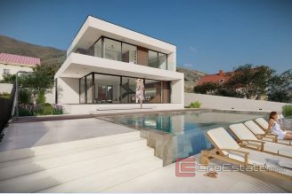 001 2018 240 Pag newly built villa first row to the sea for sale