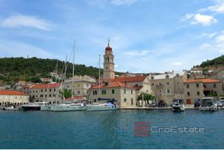 001 2016 598 Island of Brac stone house with a sea view and a project for reconstruction for sale