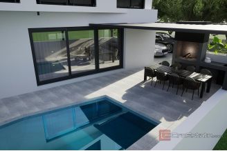012 2018 250 Zadar villa under construction near the sea for sale