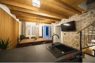 015 2044 11 Vodice Stone house with rooftop terrace and jacuzzi for sale