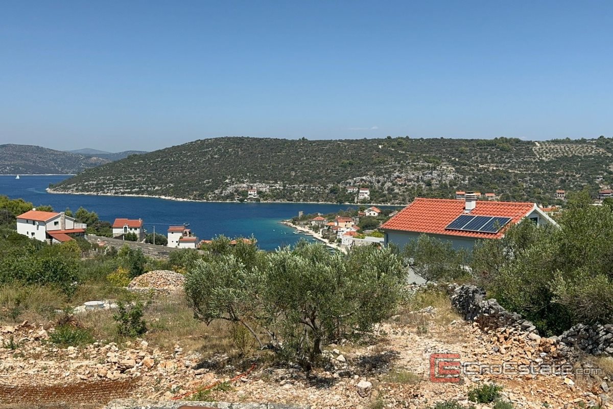 001 2046 14 Drvenik Building ploit with open sea view for sale 001 2046 14 Drvenik Building ploit with open sea view for sale