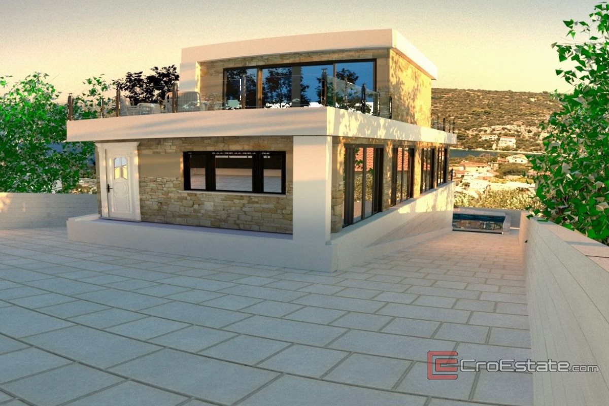 003 2046 14 Drvenik Building ploit with open sea view for sale 003 2046 14 Drvenik Building ploit with open sea view for sale