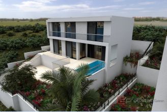 001 2018 264 Rogoznica Villa with pool near the sea for sale