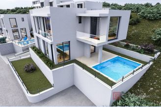 001 2018 262 Rogoznica Modern villa near the sea sale