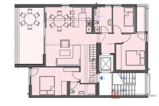 010 2035 192 Trogir Luxurious two story apartment for sale