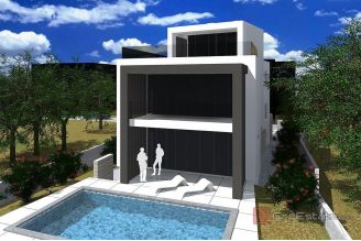 008 2043 141 Zadar Modern villa with pool and a sea view for sale