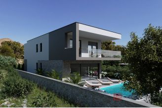 010 2030 90 Murter Luxury villa under construction in the first row to the sea for sale