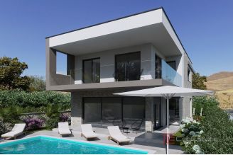 010 2030 90 Murter Luxury villa under construction in the first row to the sea for sale