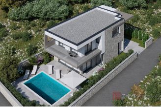 010 2030 90 Murter Luxury villa under construction in the first row to the sea for sale