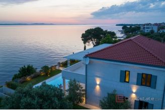 020 2022 448 zadar beautiful seafront stone villa with pool for sale