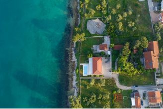 020 2022 448 zadar beautiful seafront stone villa with pool for sale