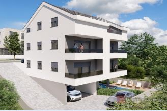 001 2035 314 Trogir Comfortable three bedroom penthouse with a sea view for sale