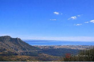 001 2055 07 klis building plot with sea and klis fortress view for sale