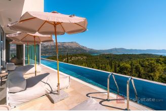 020 5469 30 Korcula Modern villa with infinity pool and open views for sale