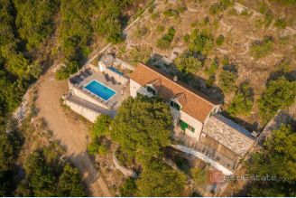 001 2016 691 island brac authentic stone villa with sea view for sale