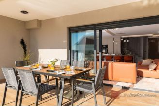 020 2057 13 Kastela New construction villa with pool and a sea view for rent