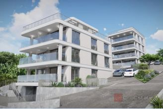 001 2035 354 Trogir Luxury Two bedroom apartment in the first row to the sea for sale