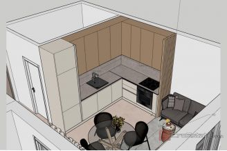 011 2035 391 Trogir One bedroom apartment with garden and a sea view for sale