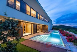 001 1021 66 Krk modern villa with pool and sea view for sale