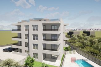 010 2035 393h Ciovo New built two bedroom apartment sea view for sale