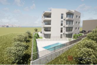 012 2035 393i Ciovo modern two bedroom apartment with roof terrace for sale