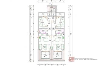 011 2016 713 Makarska unfinished apartment house first row to the sea for sale
