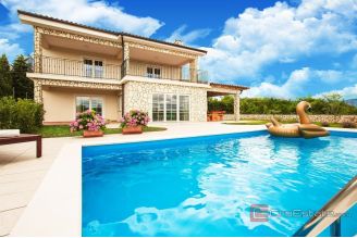012 1021 73 Krk Villa with panoramic seaview for sale