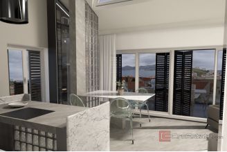 020 2035 399f Ciovo Modern three bedroom apartment with a sea view for sale