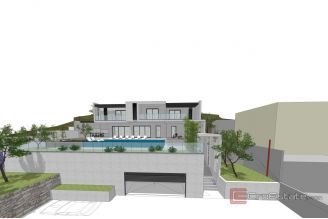 006 5538 30 Omis Building land with open sea view for sale